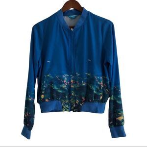 Nanette Lepore L’Amore Ocean Fish Bomber Jacket - L